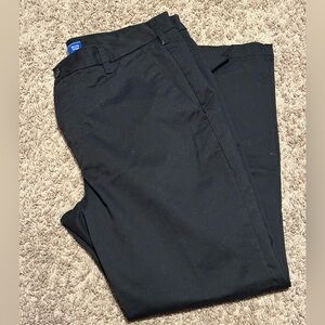 Black IZOD 36x29 Straight dress pants
